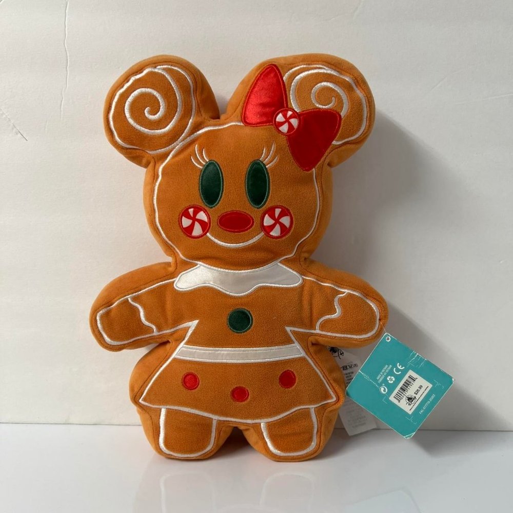 Minnie Mouse Gingerbread 2020 Plush Toy